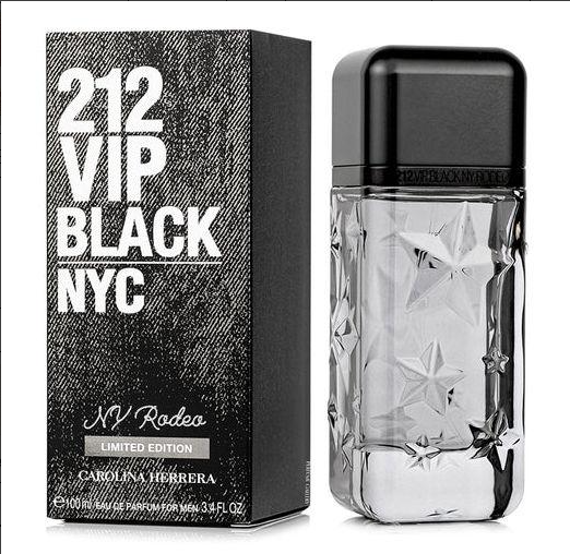 212 VIP Black NY Rodeo Limited Edition EDP for Men 100ml Carolina Herrera