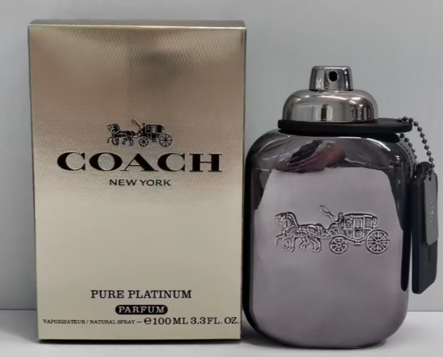 Coach Pure Platinum Parfum 100ml For Men newly launched in 2026