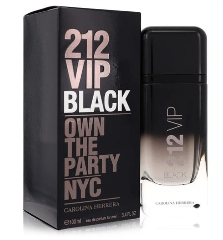 212 VIP Black NY Rodeo Limited Edition EDP for Men 100ml Carolina Herrera